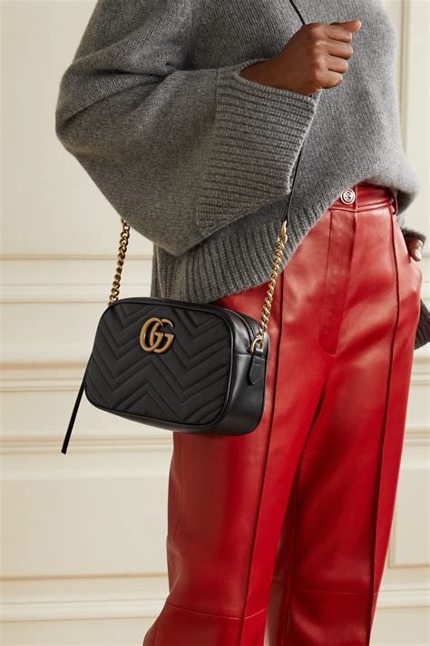 gucci 22cm marmont|authentic Gucci Marmont small bag.